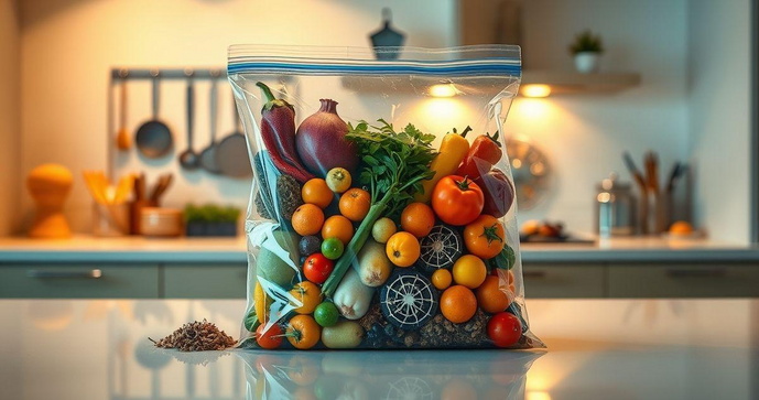Saco ziplock grande: A solução ideal para organização e armazenamento