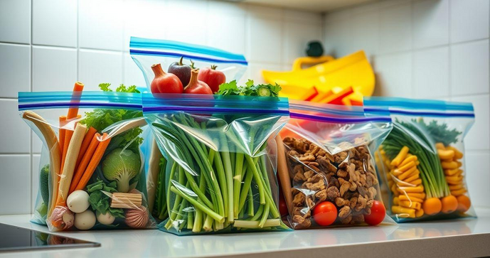 Sacolas Ziplock: Praticidade e Organização