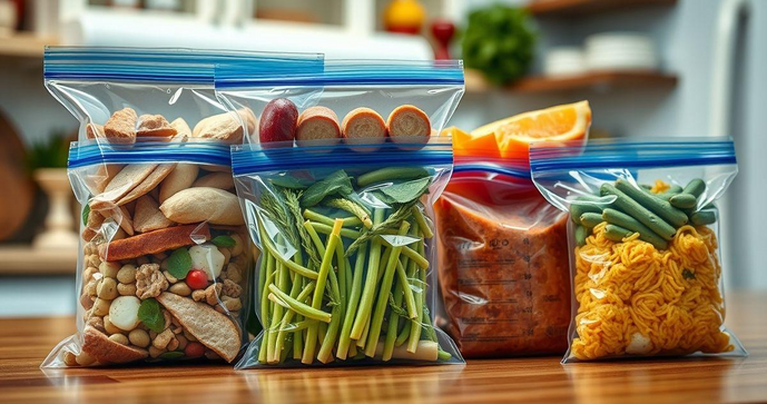 Vantagens do Saco com Zip Lock