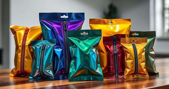 Como Escolher Embalagem Metalizada com Fechamento Zip Perfeita para Seus Produtos