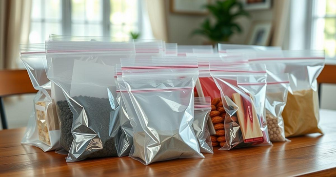 Como Escolher o Saco Plástico Transparente com Fecho Zip Ideal para Suas Necessidades