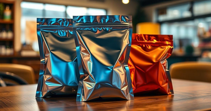Como escolher embalagem ziplock metalizada ideal para seus produtos