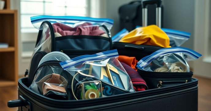 Saco Ziplock para Viagem é a Solução Prática que Você Precisa para Organizar sua Mala