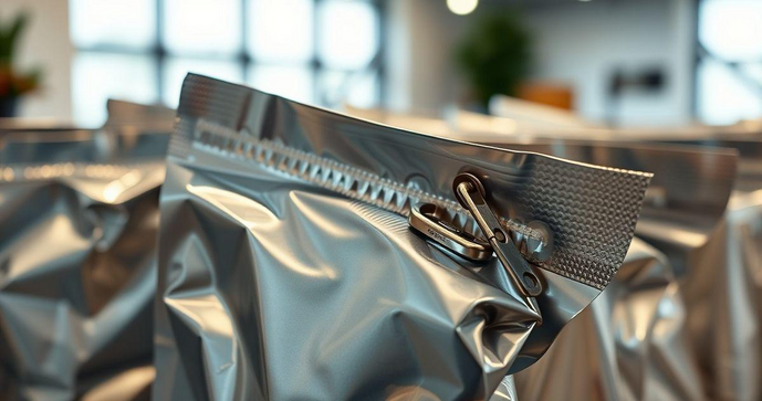 Embalagem Metalizada com Zip: Vantagens e Aplicações