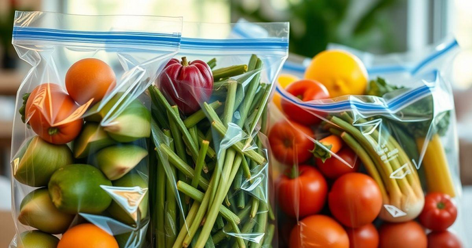 Saco zip para alimentos é a solução ideal para conservar frescor e sabor dos seus alimentos
