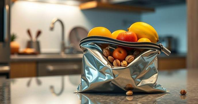 Saquinho Metalizado Zip é a Solução Ideal para Armazenamento e Preservação de Alimentos