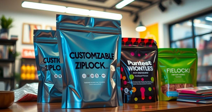 Saquinho Ziplock Personalizado para Eventos e Promoções