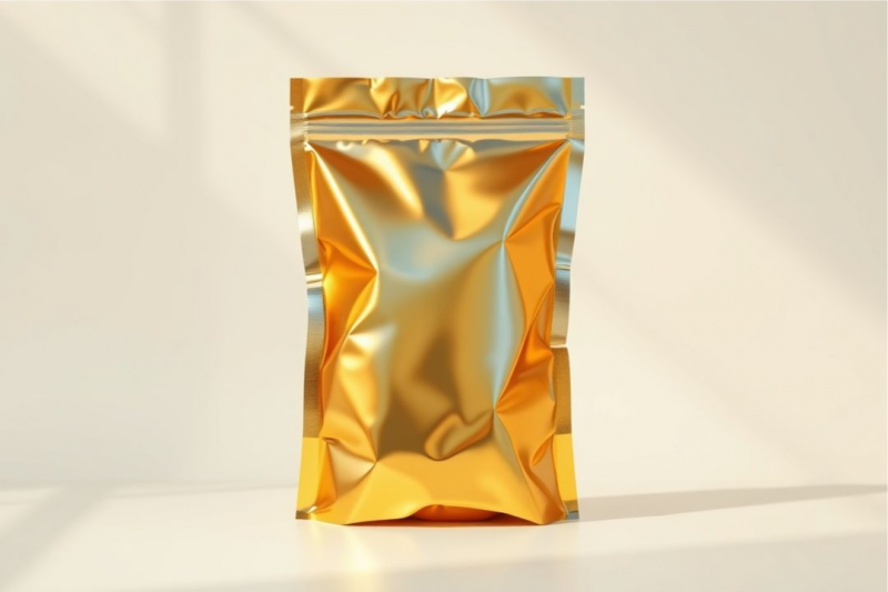 Saquinho Ziplock Metalizado: Proteção e Estilo